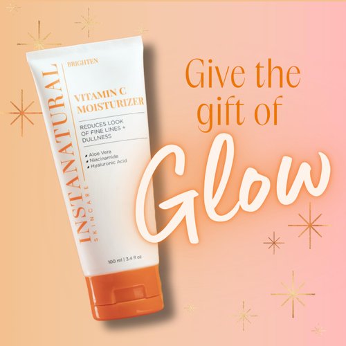 InstaNatural Vitamin C Moisturizer Face Cream, Brightens and Reduces the Look of Fine Lines and Wrinkles, Moisturizing Lotion for Dry Skin, with Hyaluronic Acid, 3.4 FL Oz