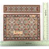 iLAND Miniature Dollhouse Accessories of Woven Dollhouse Rug 9.4” x 5.7” 9.2" x 1.8" for Dollhouse Furniture on 1/12 Scale and Dolls 3” - 12” (2pcs Spring)