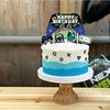 Video Game Cake Topper 73 PCS Video Game Cake Decoration, Game Themed Birthday Party Supplies for Game Fans, Kids and Men