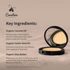 Candelilla Cream Concealer - Himalayan Color - Vegan, Gluten-Free, Non-GMO - Minimizes Dark Circles, Blemishes, Redness & Uneven Skin Tone with Shea Butter & Coconut Oil - 0.11 oz