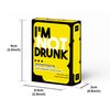 I'M NOT DRUNK - Party Drinking Game for Game Nights - 21st Birthday Gift & Bachelorette Party Game with 55 Amusing Cards - Hilarious Unforgettable Drinking Card Game - Get The Party Started