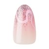 KISS imPRESS No Glue Mani Press-On Nails, Design, 'Wild Venus', Pink, Medium Size, Almond Shape, Includes 30 Nails, Prep Pad, Instructions Sheet, 1 Manicure Stick, 1 Mini File