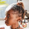 6 Pcs Discs Elastic Hair Tie for Dreadlock Accessories Extra Long Locs Rubber Band Dread Ponytail Holder Wood knot Carving Embedded Horn Toggle Bands Thick Hair for Men Women Motifs