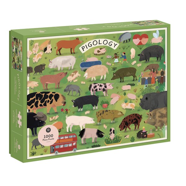 Princeton Architectural Press Pigology 1000 Piece Puzzle