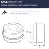XiKe 2 Set 1.78" OD Trailer Bearings Dust Cap Grease Cap, Fits 3/4" Trailer Wheel Hub Axles.