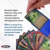 BCW Basics Card Sleeves | 500 Count Box | Acid-Free & Archival Safe | Durable & Cost-Effective Card Protector Sleeves for Standard 2.5" x 3.5" Trading and Game Cards (Black)