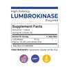 Puregen Labs Lumbrokinase 40mg per Capsule High Potency Supplement | High Activity Lumbrokinase Enzymes | No Harmful Additives | Non-GMO | Gluten Free | Made in USA - 60 Vegetarian Capsules