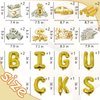 Money Party Decorations Big Bucks Balloons Gold Money Theme Hanging Swirls Dollar Bill Signs Currency Symbol Money Bag Happy Birthday Party Decorations for Adults Buchona Casino Gangster Party 31 pcs