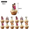 25pcs Coco Cake Topper and Cupcake Topper Set, Coco Birthday Party Supplies for Kids Cake Decorations Supplies