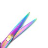 5.5 Inches Hair Scissors with Thinning Comb Hair Cutting Shears Thinning Shears set for Professional and Personal (Rainbow)