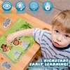 TOY Life Busy Book Preschool Learning Activities Toddler Busy Book with 32 Pages Autism Sensory Learning Materials Preschool Montessori Learning Toys for Kids 3+ Quiet Books for Boys and Girls