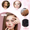 900pcs Acrylic Face Rhinestone Gems Stickers + 165pcs Lip Gem Stickers, Self Adhesive Jewels Diamonds Rave Stickers with Tweezers for Face Hair Eyes Nail Body Makeup DIY Craft Festival Decoration
