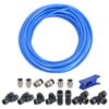 CNAODUN Pneumatic Tubing Blue PU Air hose Pipe Tube Kit 1/4 inch OD 1/6 ID 39.4ft/12 Meter for Air Line or Fluid Transfer