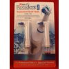 Rotadent Plus Long-Tip Replacement Brush Heads, Pack of 2 (Fits the Rotadent Plus Brush Base only)