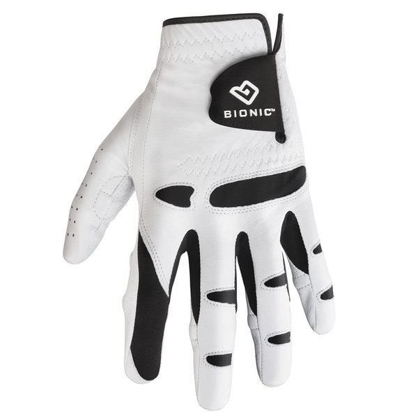 Bionic Glove Mens Stablegrip With Natural Fit Golf Glove XXL White Left