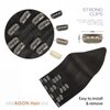 Aison Dark Brown Clip in Hair Extensions Real Human Hair 70G Remy Human Hair Clip in Extensions Soft Silky Straight for Women 7pcs 16clips 18 Inch Brown Hair Extensions