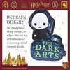 Harry Potter 2 Piece Dog Toy Set 6" You Know Who Plush Figure Toy and Dark Arts Plush Silhouette Flat Toy Official Pet Toys and Accessories | Voldemort Dog Toy (FF22715)