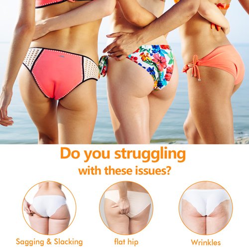 KISSIO Butt Enhancement Cream,Butt Enhancer and Moisturing,Hip Lift Up Cream,Shaping the Buttock,Hip Lift Up Massage Cream,2.12 oz