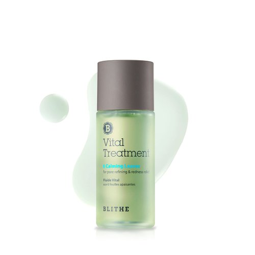 BLITHE Korean Skin Care Products 6 Leaves Clear Essence for Rosacea &amp; Redness Relief, BHA Toner C...