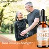 Healthy Genetics Liquid Vitamin D3 K2 Plus Vitamin K2 MK-7 | 5000IU Vitamin D Liquid Drops | Bones | Immune | Heart Health | Boost Energy 2oz