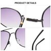2 Pairs Invisible Bifocal Reading Sunglasses UV400 Protection Spring Hinge Sun Readers Anti Glare Blue Light Blocking Glasses for Men Women Sports Driving Safety Eyeglasses Tinted Shades Eyewear 1.5
