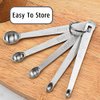 BERYLER® 1/8 Teaspoon Single Measuring Spoon, 1/8 tsp Small Measuring Spoon Only, Individual Tiny Measuring Spoons, Long Handle Stainless Mini Measuring Spoons for Cooking, Fits in Spice Jar (Dash)