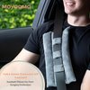 MOYOAMA Post Heart Surgery Seatbelt Pillow to Protect Sensitive Areas - Mastectomy Pillow for Seatbelt Pressure Relief - No Irritation Port Pillows for Chemo Patients - Mastectomy Patients