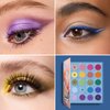 FOCALLURE BLOOMING FLOWERS SERIES Eyeshadow Palette, 20 Colors Eye Shadow Pallete, Highly Pigmented Shimmer & Matte Shades, Blendable, Long Lasting, Cosmetics Gift Kit, BL01