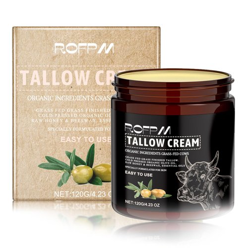 ROFPM Beef Tallow for Skin Face Moisturizing Cream - Nourishing & Soothing Formula