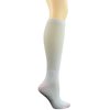 Yomandamor Women's Non-binding Cotton Knee-Hi Diabetic Socks Boot Socks with Cushion Sole and Seamless Toe,4 Pairs L Size
