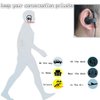 Lsgoodcare 2 Pin Ear- Clip Ear Hook Security Earpiece Headset Earphone PTT and Mic Compatible with Kenwood Two Way Radio TK3170 TK3173 TK3200 TK3201 Walkie Talkie, Pack of 5