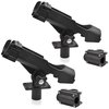 Fishing Rod Holders for Boat Adjustable Fishing Pole Holder with Combo Mount Folding Rod Racks Holder (2Pcs, RH40)