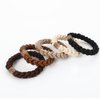 10Pcs Stylish Women Girls Hair Ties, 5 Colors for Hair Bands, 2.36 Inch Diameter Hair Tie for Thick Hair High Ponytail Holders