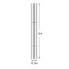 3ml Empty Nail Oil Pen with Brush, Twist Pen for Tooth Whitening, Gel Lip Gloss Container, Eyelash Growth Liquid Tube(Silver, 6PCS)