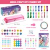 Friendship Bracelet Making Kit for Girls, Arts and Crafts for Kids Age 8-12, DIY Jewelry String Maker Kit Toys, Bracelets Maker Craft, Christmas Birthday Gifts for Ages 6 7 8 9 10 11 12 Year Old