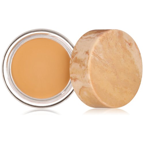 LAURA GELLER NEW YORK Baked Radiance Weightless Cream Concealer, Full Coverage Color Correcting Face Makeup with Velvet Finish, Sand