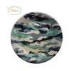 Fenghu Camo Birthday Party Supplies, 20 Plates and 20 Napkin, for Camouflage Hunting Theme Birthday Party Decoration