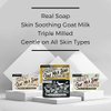 Legend's Creek Farm Goat Milk Soap - Triple Milled Moisturizing Soap Bar for Hands and Body - 9 Oz Creamy Lather, Nourishing, Natural Soap for Sensitive Skin (Balsam Cedar & Pine Tar, Pack of 2)