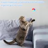 KALIONE 30 Pcs Soft Plush Cat Ball 1.2-inch Rainbow Cat Toy Balls Fuzzy Kitty Balls Kitten Puff Balls Colorful Cat Pom Pom Balls for Cat Kitten Pet Playing Exercising
