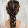 Campsis Punk Tassel Hair Clips Multistrand Chain With Clips Ponytail Multi Strand Head Chain Decorated Hair Extension Chain Festival Nightclub Party Hair Chain for Women and Girls (C-silver)