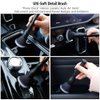 Ultra- Soft Car Detailing Brush Set, Auto Detail Brush Kit for Elegant Surfaces, Interior Exterior No Scratch for Cleaning Air Vent Engine Bay Emblems Dashboard Seat Wheel, Engine, Wheel Nut…