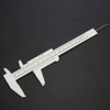 Vernier Caliper Waterproof Plastic Eyebrow Permanent Makeup Ruler Students Experimental Measurement Tools For Permanent Makeup Tattoo Eyebrow Line Lip