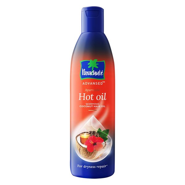 Parachute Advansed Ayurvedic Hot Oil| Warming Coconut Hair Oil with 5 Ayurvedic Ingredients| Fights Frizzy & Dry Hair | Nourishes & Promotes Hair Growth | Anti-Dandruff|10.1 fl.oz.