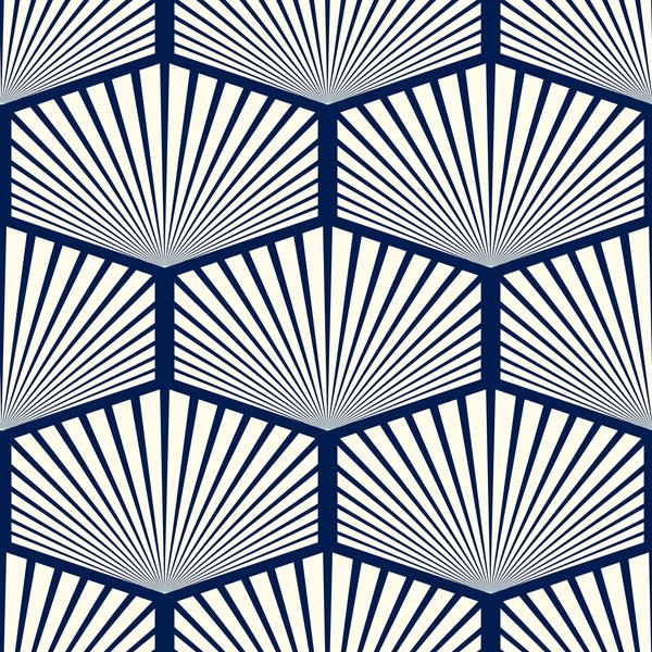 ReWallpaper 17.5in X 23ft Classic Peel and Stick Wallpaper Blue Geometric Contact Paper Self Adhesive Accent Wall Peel and Stick Vinyl Wall Paper Sticker Pull and Stick Bedroom Living Room Removable