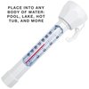 SplashTech Floating Buoy Pool Thermometer with Jumbo EZ Read Display & Cord- Shatter Proof- Swimming Pool Maintenance Equipment for Indoor or Outdoor Swimming Pool, Hot Tub, Jacuzzi, Spa