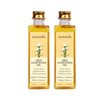 Auravedic Skin Oil 3.38 Fl Oz (Pack of 2) | with Saffron Ashwagandha & Turmeric | Dry Skin Moisturizer | Natural & Organic Massage Oil for Face