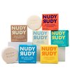 Nudy Rudy Natural Bar Soap | 6 Pack Assorted Organic Shea Butter Soap Bars | Moisturizing Body Soap Bars for Men & Women | No Harsh Chemicals | Life Pro Tip Bundle | Bulk Soap | 4.2 oz