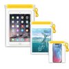 Meetory Clear Waterproof bags Pouch Dry Bags For Camera Mobile Phone Maps Kayak Document Holder - 3 Piece Set Waterproof Plastic Pouch Utility Bags