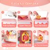 Laoyebaohao Bunny Claw Machine for Kids Toys for Girls Mini Vending Machine Toys with Mini Plush Toys Adjustable Sounds and Music Party Birthday Toys Girls Toys Gifts for Girls