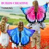 iROLEWIN Toddler-Kids Butterfly-Wings for Girls Butterfly-Costume Children Bug Dress-Up Wings as Play Toys Boys Party Favors